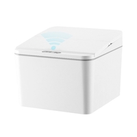 Poubelles sans contact Poubelle à induction intelligente avec capteur de mouvement infrarouge Poubelle automatique