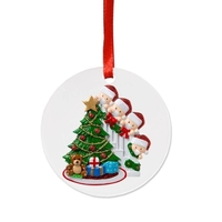 Poupées de Noël ornement d