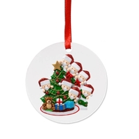 Poupées de Noël ornement d