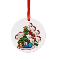 Poupées de Noël ornement d