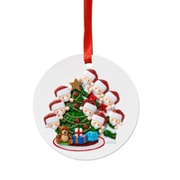 Poupées de Noël ornement d