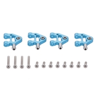 Pour WLtoys K979 K989 K999 4 pièces bras oscillant inférieur 1/28 RC remplacement de voiture