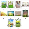 Pâques Thème Photographie Fond Oeufs Lapin Fleurs Prairie Bébé Enfant Photo Décors Pour Studio Photo