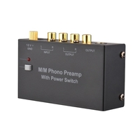 Préampli Phono M/M avec interrupteur d