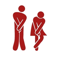 Pratique 3D Toilette WC Homme et Femme Miroir Sticker Mural BRICOLAGE Maison Amovible Décoration Autocollants