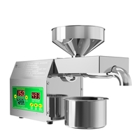Presse à huile électrique 820W Modes de pressage à froid à chaud en acier inoxydable Fabricateur d