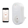 Prise de sortie de thermostat numérique WiFi Prise 16A Prise de commande vocale Tuya App Contrôleur de température 5 + 1 + 1 Six périodes et mode de chauffage et de refroidissement