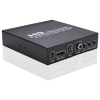 Prise en charge du convertisseur vidéo péritel/HD vers HD commutateur 720P/1080P commutateur PAL/NTSC entrée péritel HD sortie audio coaxiale HD 3.5mm prise américaine