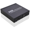 Prise en charge du convertisseur vidéo péritel/HD vers HD commutateur 720P/1080P commutateur PAL/NTSC entrée péritel HD sortie audio coaxiale HD 3.5mm prise ue