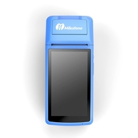 Prise en charge du terminal MHT-M1 Imprimante de reçus OS 6.0 avec Android 2.4G WiFi BT et appareil photo Écran LCD 5 pouces Mise au point automatique 5MP US Plug