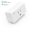 Prise intelligente WIFI Prise de commutation intelligente Amazon Alexa Commande vocale US Prise intelligente blanche
