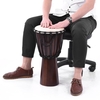 Professionnel 10 "Africain Djembe Main Bongo Tambour Percussion Instrument de Musique Sélectionnez Bois Dur Corps Chèvre Tête