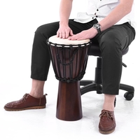 Professionnel 10 "Africain Djembe Main Bongo Tambour Percussion Instrument de Musique Sélectionnez Bois Dur Corps Chèvre Tête