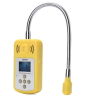 Professionnel gaz Combustible détecteur gaz Portable fuite emplacement déterminer testeur avec affichage LCD et alarme sono-light