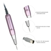 Professionnel Nail Art Électrique Drill Pen Poignée File Polonais Grind Machine Pièce À Main Manucure Pédicure Outil Nail Art Accessoires Rose