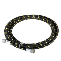 Professionnelle en Nylon tressé tuyau aérographe avec raccord de taille Standard 1/8"*1.8m(5.9ft) à une extrémité et un 1/8 en