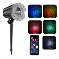 Projecteur à télécommande mené de lumière de projecteur de projecteur de douche de météore s