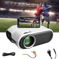 Projecteur GX500 4K 1080P avec WiFi et Bluetooth 8000 lumens grand écran Max 300 