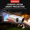 Projecteur intelligent Lenovo LXP200 Prise en charge du projecteur de bureau à domicile Portable Résolution 1080P 200ANSI Lumens Correction trapézo dale