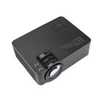 Projecteur LCD SD150 LED Home Cinéma 1080P 2400 Lumens Rapport de contraste 1000: 1 avec port USB VGA HD