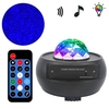 Projecteur LED ciel étoilé avec télécommande Lampe de nuit à projection LED 3 niveaux de luminosité et 10 modes d