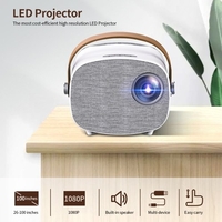 Projecteur LED YG230 Projecteur LED économique Projecteur haute résolution 1080P avec haut-parleur intégré Prise américaine
