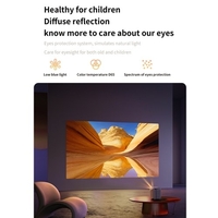 Projecteur Wanbo T4 Android 9.0 Projecteur 4K HD intégral 1920*1080P 450 Ansi correction trapézo dale mini projecteur portatif pour les films de la maison en plein air