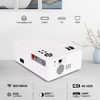 Projecteur WiFi Projecteur vidéo Full HD 1080P Compatible avec un écran de 4, 3 pouces Prise en charge du cinéma à domicile HD / USB / Audio Interface / Carte mémoire de 3, 5 mm pour écran de smartphone Divertissement de cinéma maison Projecteur LED 