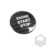 Protecteur de fibre de carbone voiture moteur démarrage arrêt bouton de commutation autocollant allumage autocollant voiture décoration intérieure de remplacement pour Lexus NX200 NX300 GS ES200 ES250 CT RX300