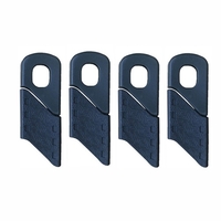 Protecteur de manivelle de vélo Casquettes de pédalier de vélo Manivelle de protection Manivelle Protecteurs de manivelle en silicone Anti-rayures pour VTT VTT Vélo de route
