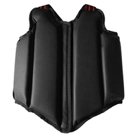Protecteur de poitrine de boxe garde de poitrine bouclier armure équipement de Protection pour enfants / adultes Arts martiaux Muay Thai Kickboxing Sports