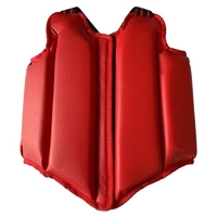 Protecteur de poitrine de boxe garde de poitrine bouclier armure équipement de Protection pour enfants / adultes Arts martiaux Muay Thai Kickboxing Sports