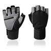 Protection complète du poignet Gants de remise en forme Gants de sport demi-doigt Gants respirants à doigts courts Gants de cyclisme résistants à la déchirure