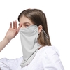 Protection UV extérieure couverture du visage respirant anti-poussière réglable tour d