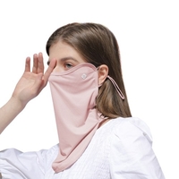 Protection UV extérieure couverture du visage respirant anti-poussière réglable tour d