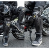 Protège-genoux de moto protège-genoux anti-dérapant coupe-vent armure de protection pour cyclisme course motocross équipement de protection