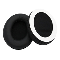 Protège-oreilles de rechange pour Audio Technica ATH-ANC7 ANC9 ANC27 ANC29 ANC70 écouteurs éponge cache-oreillettes universel souple 2PCS noir