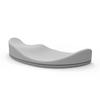 Protège-poignet de souris en silicone Repose-poignet de souris Conception de surface tridimensionnelle ergonomique Doux pour la peau Protège-poignet de mouvement lisse Noir