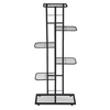 Présentoir à 6 niveaux Pots de fleurs Support de plante Support de plante Échelle de rempotage Support de jardinière Support de rayonnage de stockage robuste pour plantes en pot