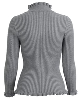 Pull à manches courtes en tricot à main en tricot à manches courtes
