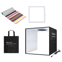 PULUZ 25cm anneau pliable pliable LED boîte de tente de Studio d