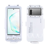 PULUZ 45 m/147ft étui de plongée étanche remplacement de photographie sous-marine pour smartphone Android avec fonction OTG