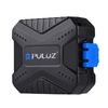 PULUZ Boîte de rangement étanche pour lecteur de carte mémoire pour lecteur USB CF TF Cartes SIM Support de protection pour tablette Ordinateur portable et Smartphones Android PU5001