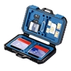 PULUZ Boîte de rangement étanche pour lecteur de carte mémoire pour lecteur USB CF TF Cartes SIM Support de protection pour tablette Ordinateur portable et Smartphones Android PU5002