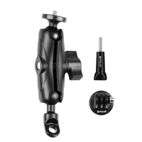 PULUZ PU702B support de montage de rétroviseur de moto support de caméra de sport de moto