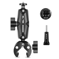 PULUZ PU909B Clamp de motocyclette Barre de bicyclette Montage super-écrouille