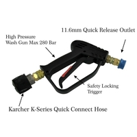 Pulvérisateur à jet rapide et buse lance lance compatible avec Karcher K2 K3 K4