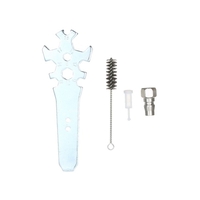 Pulvérisateur de peinture à alimentation par gravité pour pistolet avec buse de 1, 4 mm de tasse de 600 ml pour la pulvérisation et le nettoyage de murs / meubles / clôtures / armoires / tables / chaises