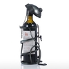 Puppy Wine Rack avec Golf Iron Figurine d