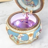 PX05 Joyeux Noël lumineux carrousel boîte à musique avec lumière colorée